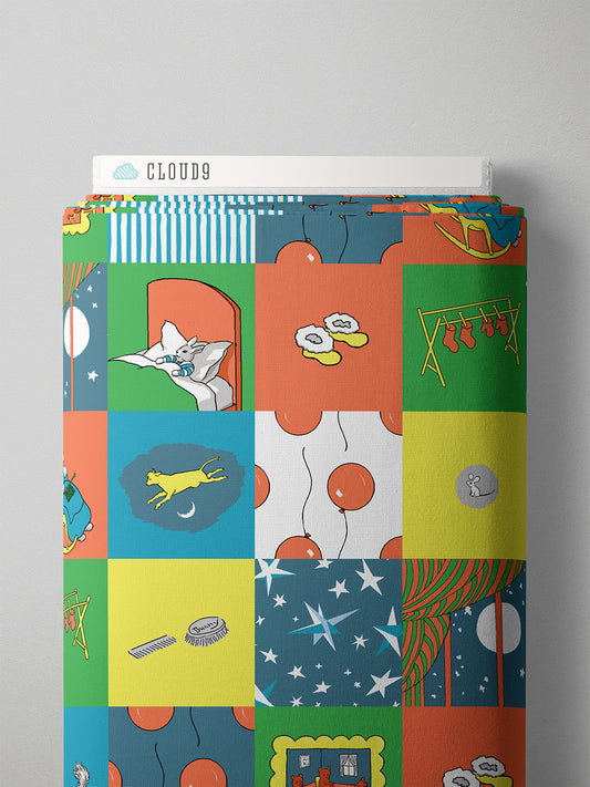 Goodnight Moon - Cheater Quilt