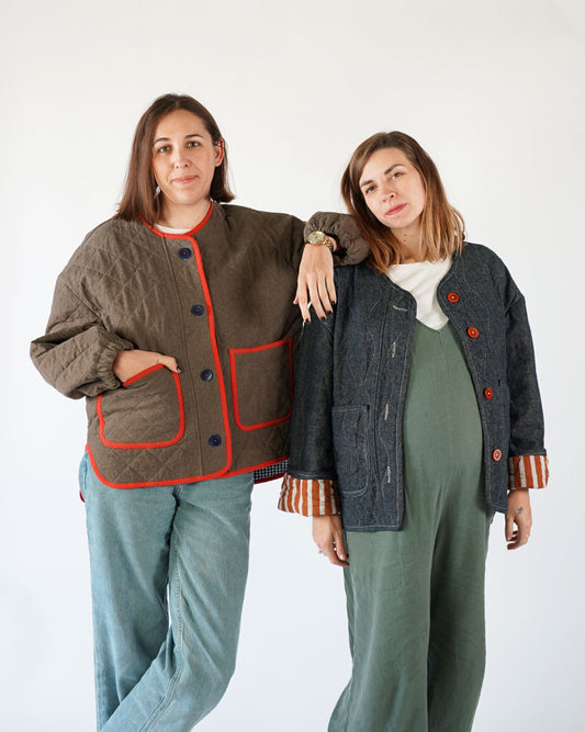 Matchy Matchy Sewing Club Homebody Quilted Jacket - PDF Pattern