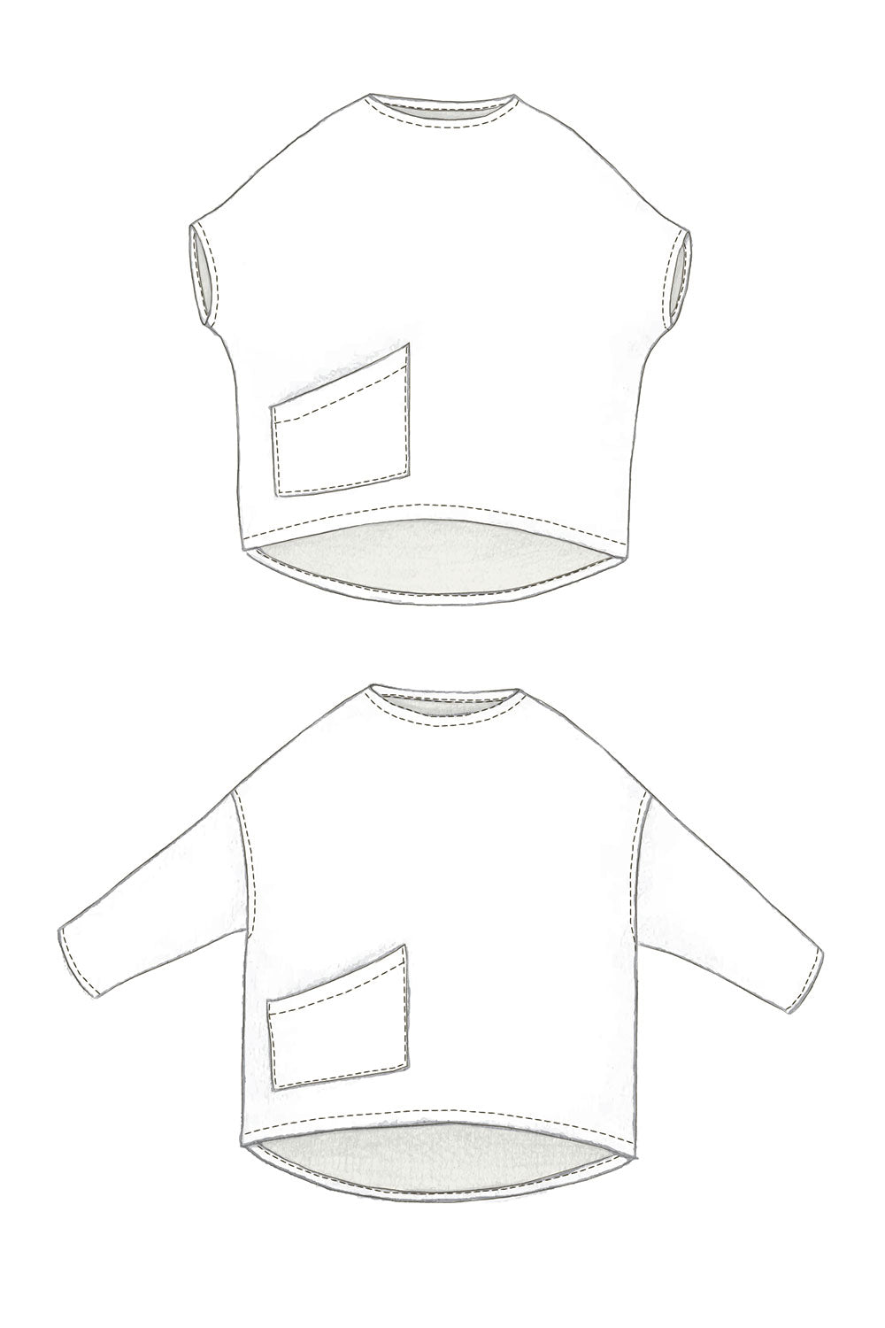 Elizabeth Suzann Harper Tunic - PDF Pattern