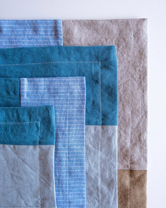 Absolute Beginner or Confident Beginner: Placemat & Napkin Set, October 4