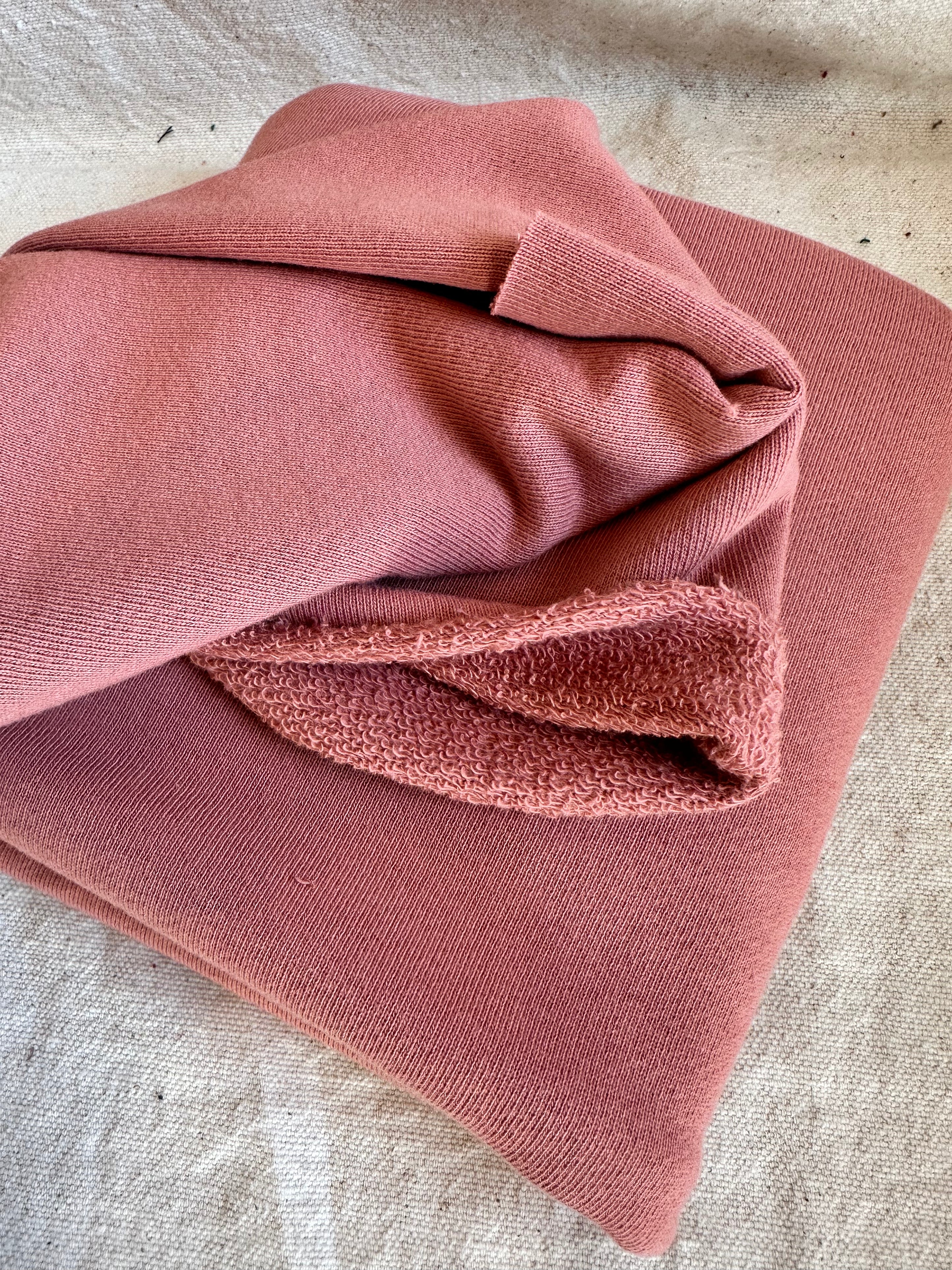 Organic American Milled French Terry - Berry