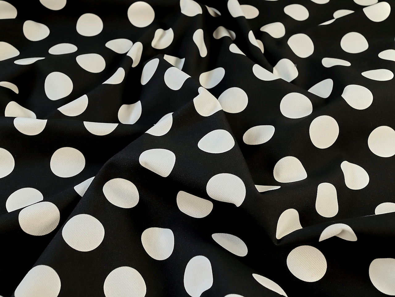 Kit Polka Dot Denim - Black