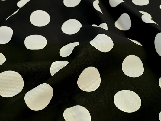 Kit Polka Dot Denim - Black