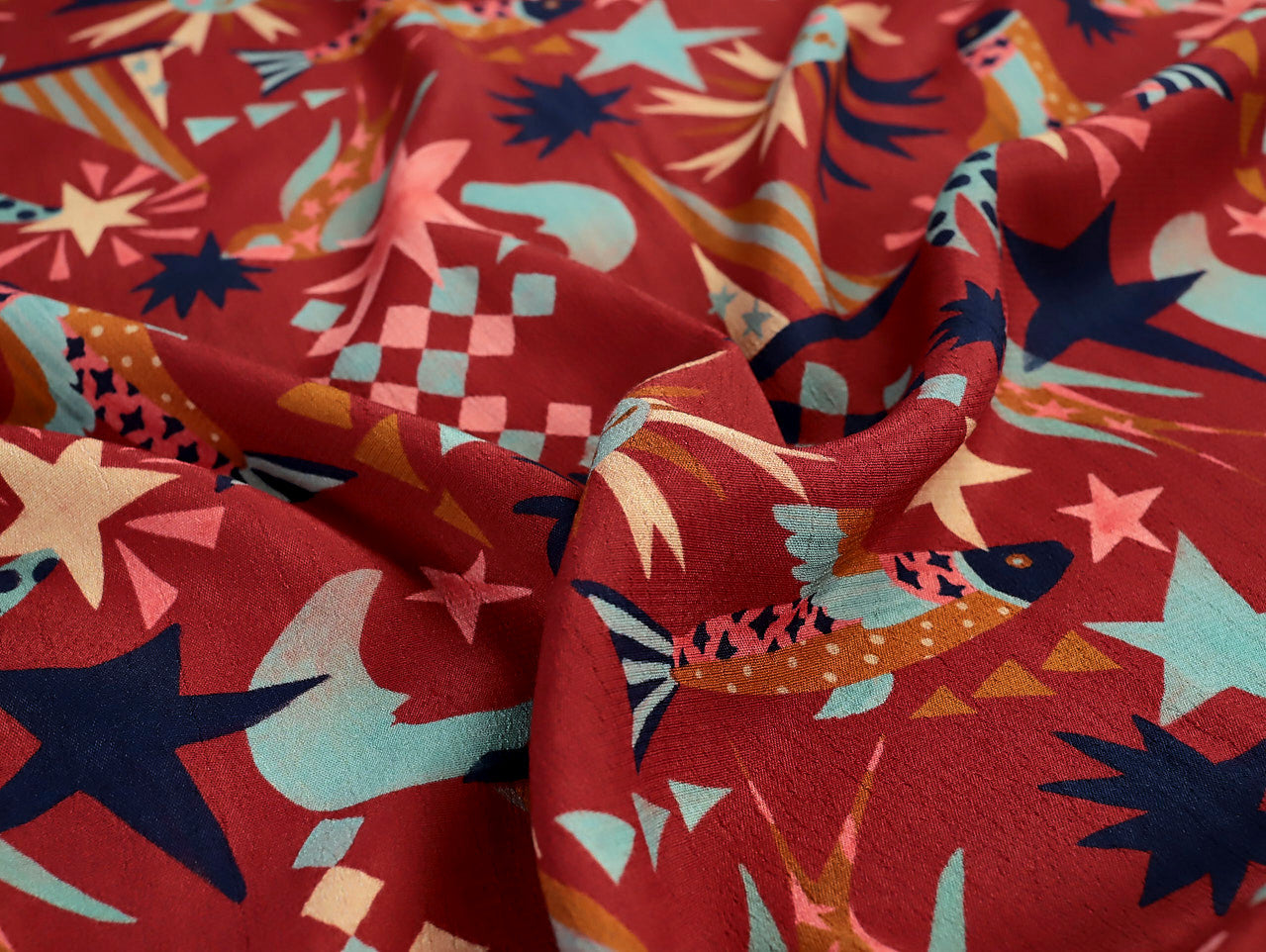 Soleil Viscose Crepe