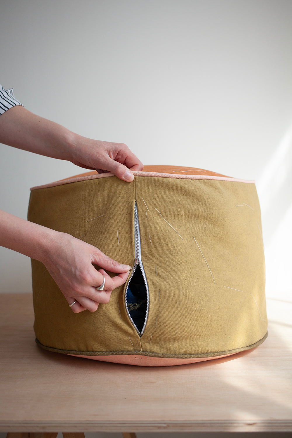 Modern Sewing Co. Zero Waste Pouffe - PDF Pattern