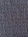 Kokka - Ditsy Floral Corduroy (Navy)