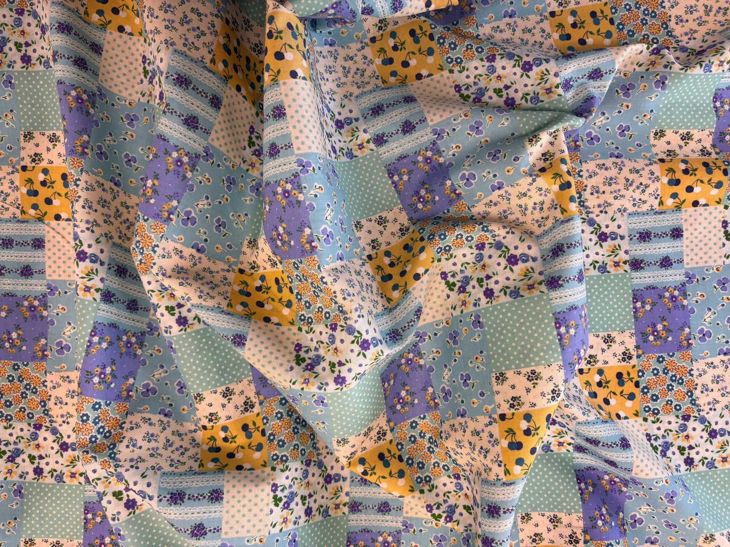 Sevenberry Country Floral Cottage (Light Blue)