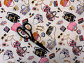 Kokka Cotton Oxford - Purses & Makeup!