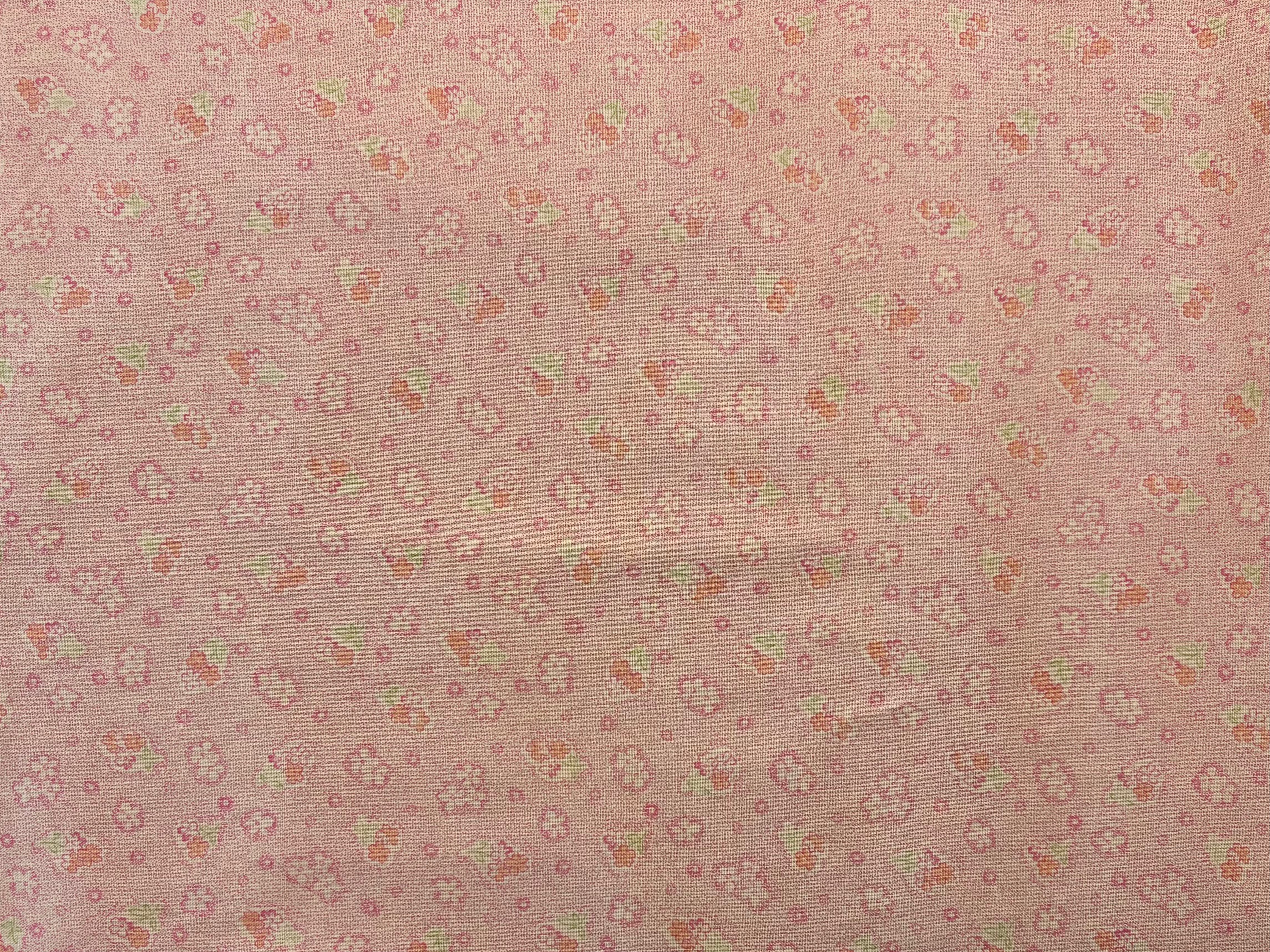 Japanese Cotton - Pretty Pink Flowers
