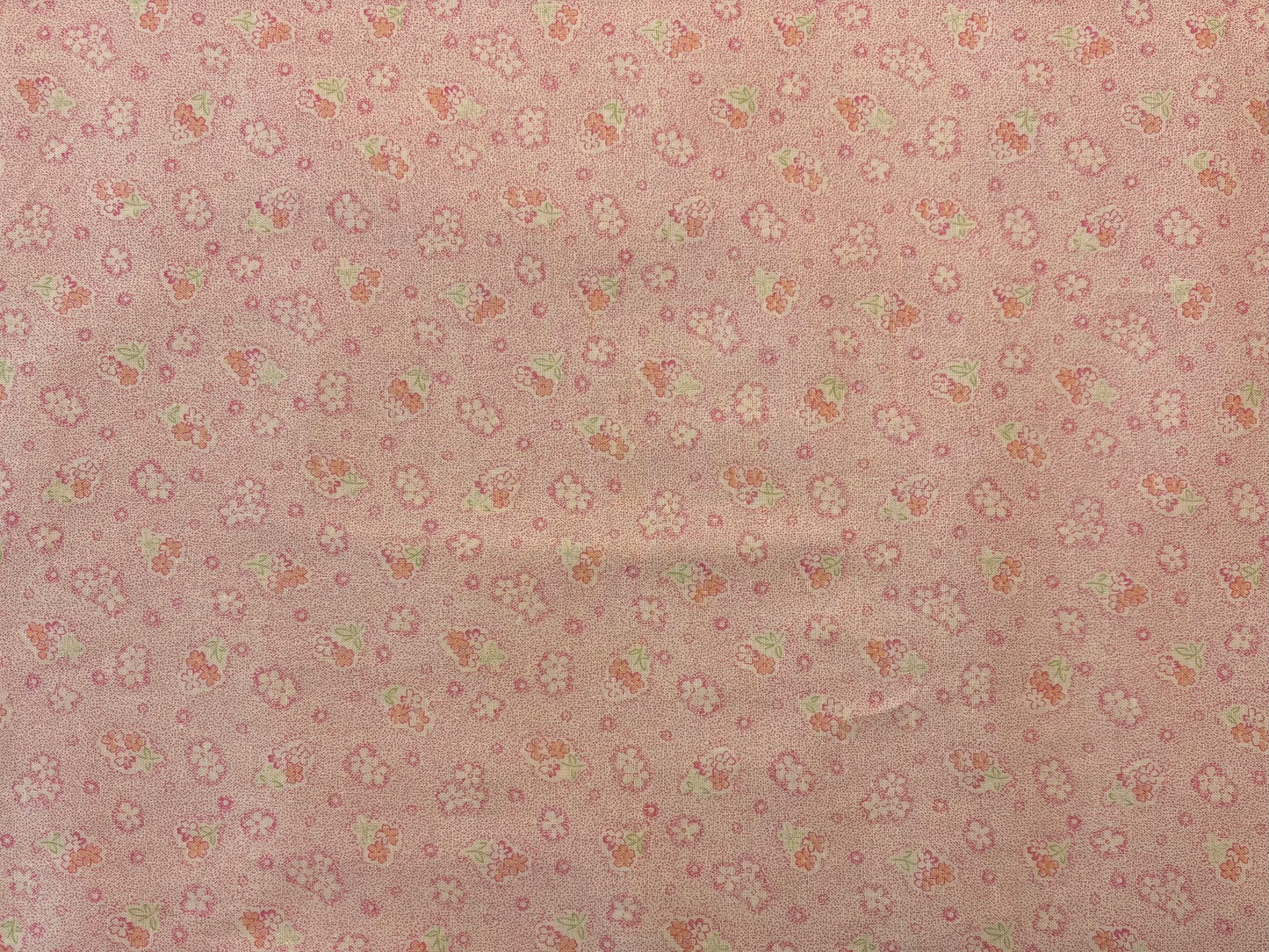 Japanese Cotton - Pretty Pink Flowers