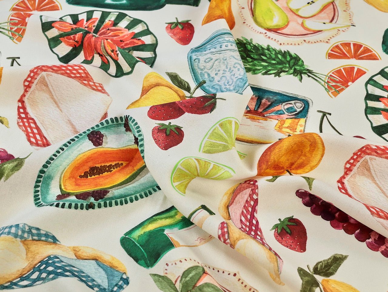 Toulouse Viscose & Linen - Ivory