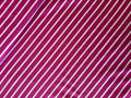 Deadstock Paul Smith 100% Cotton Shirting - Magenta with White Stripe