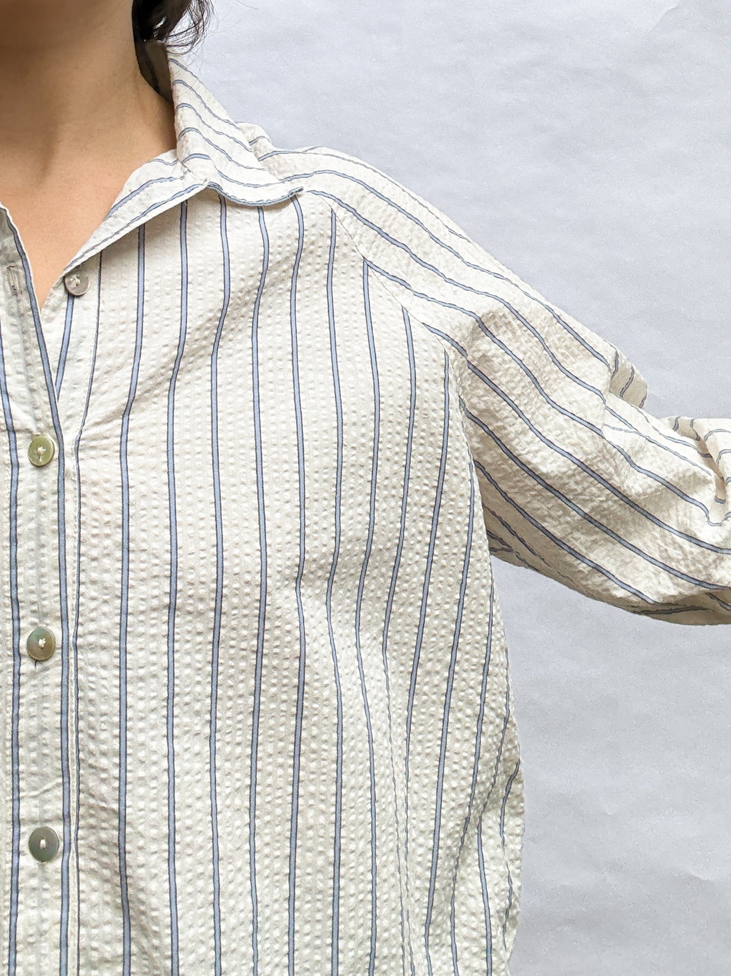 Paradise Patterns Rose Raglan Button Up - PDF Pattern