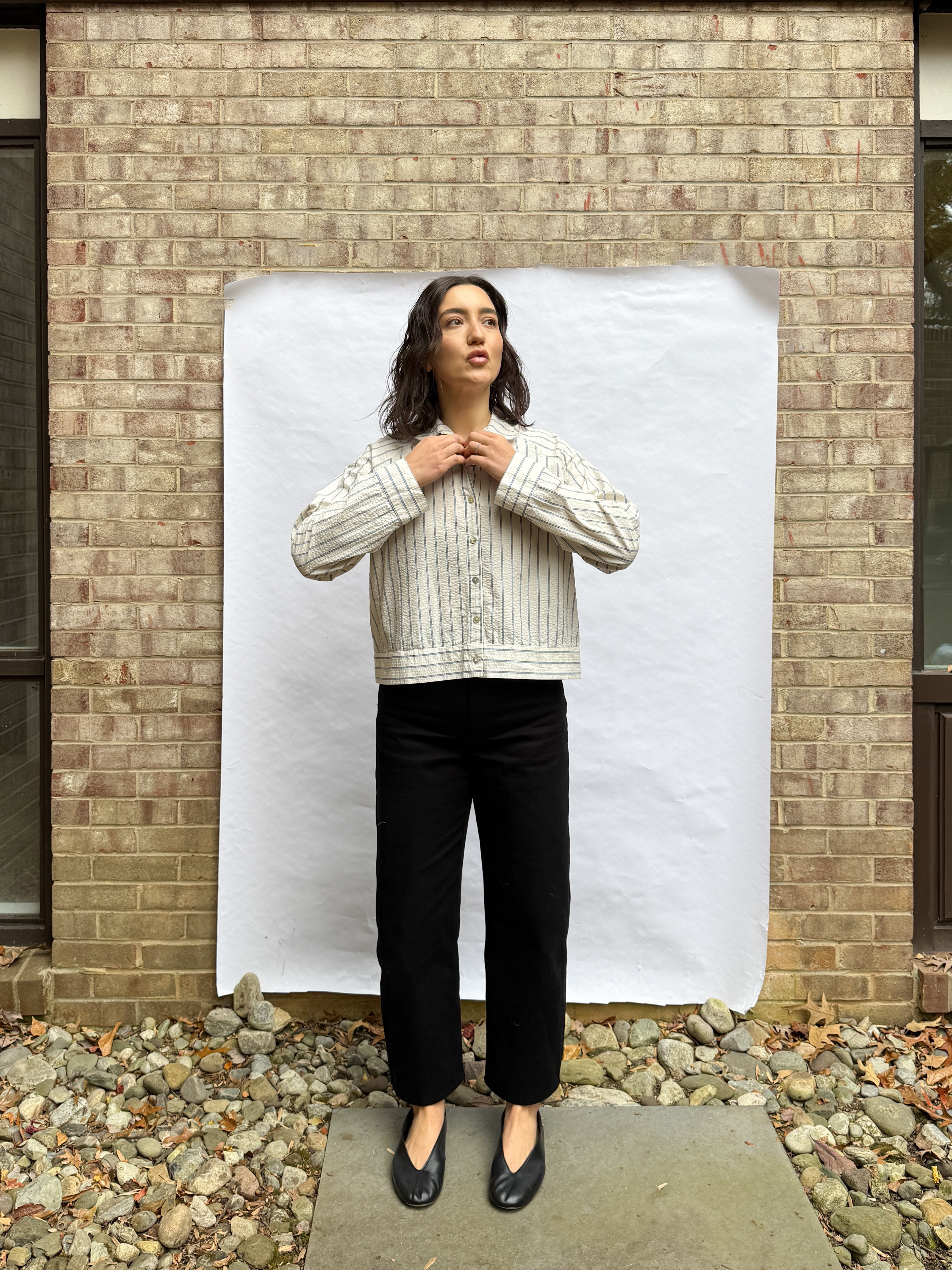 Paradise Patterns Rose Raglan Button Up - PDF Pattern