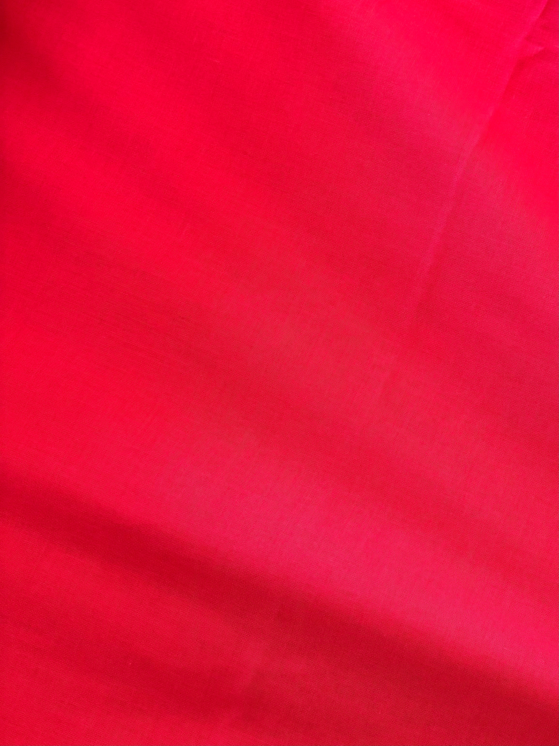 Breezy Cotton Lawn - Bright Red