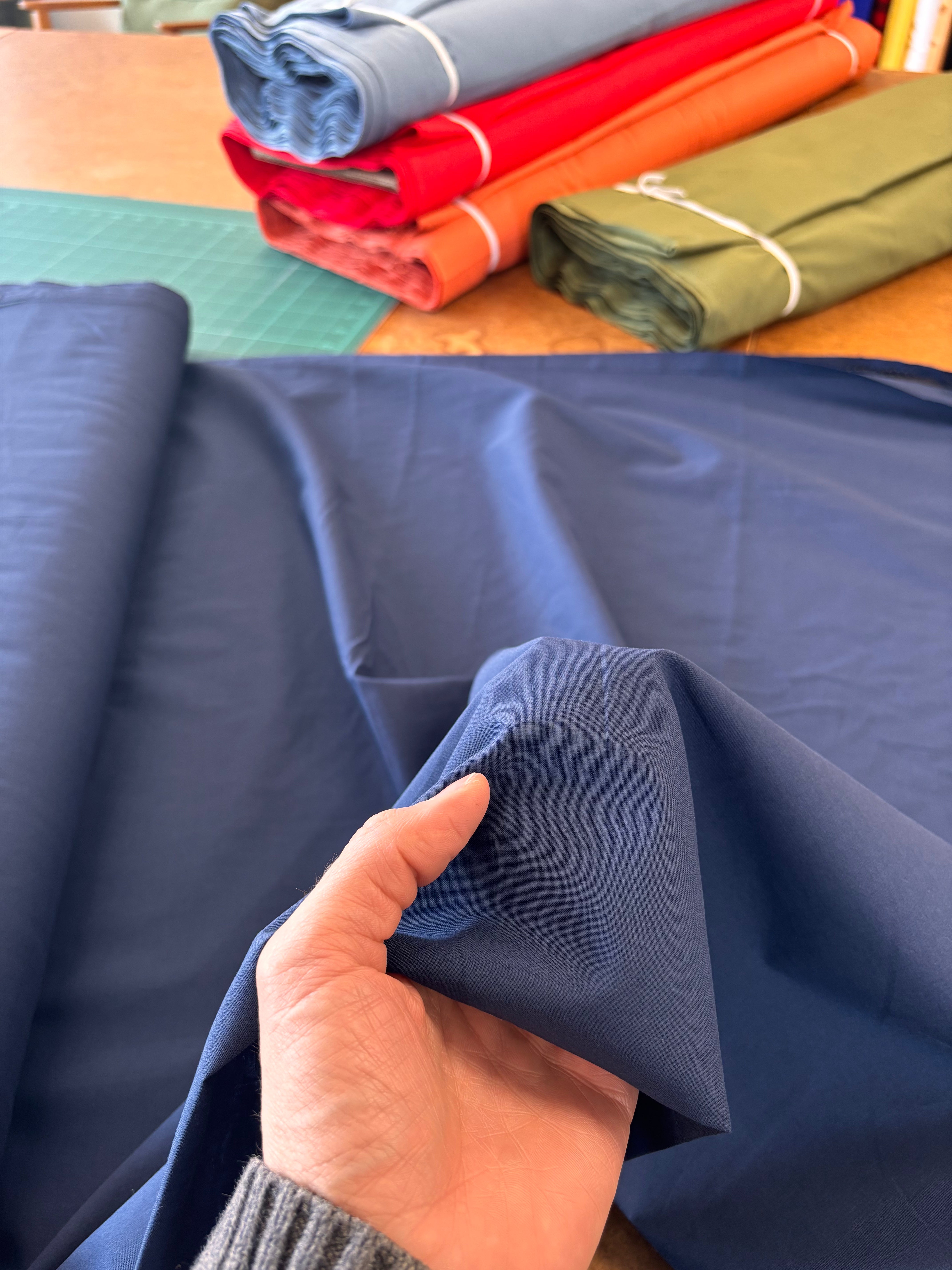 Breezy Cotton Lawn - Inky Blue