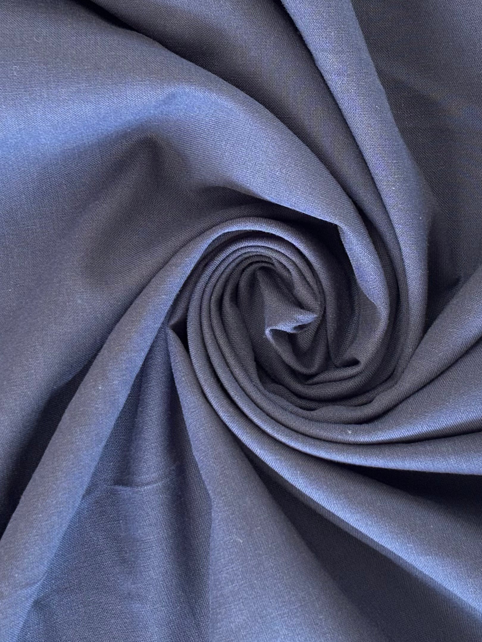 Breezy Cotton Lawn - Inky Blue