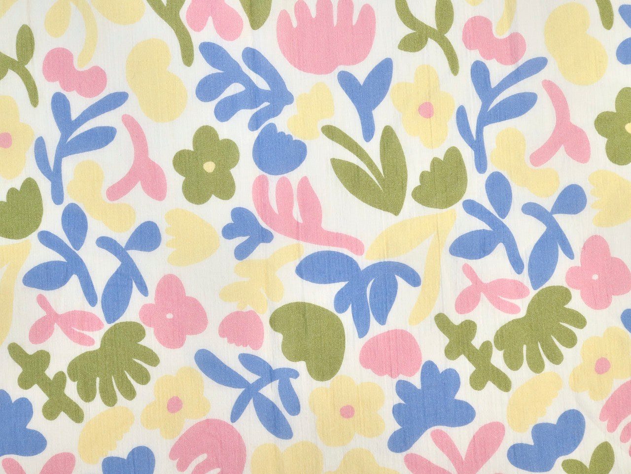 Ruth Floral Cotton - Cream
