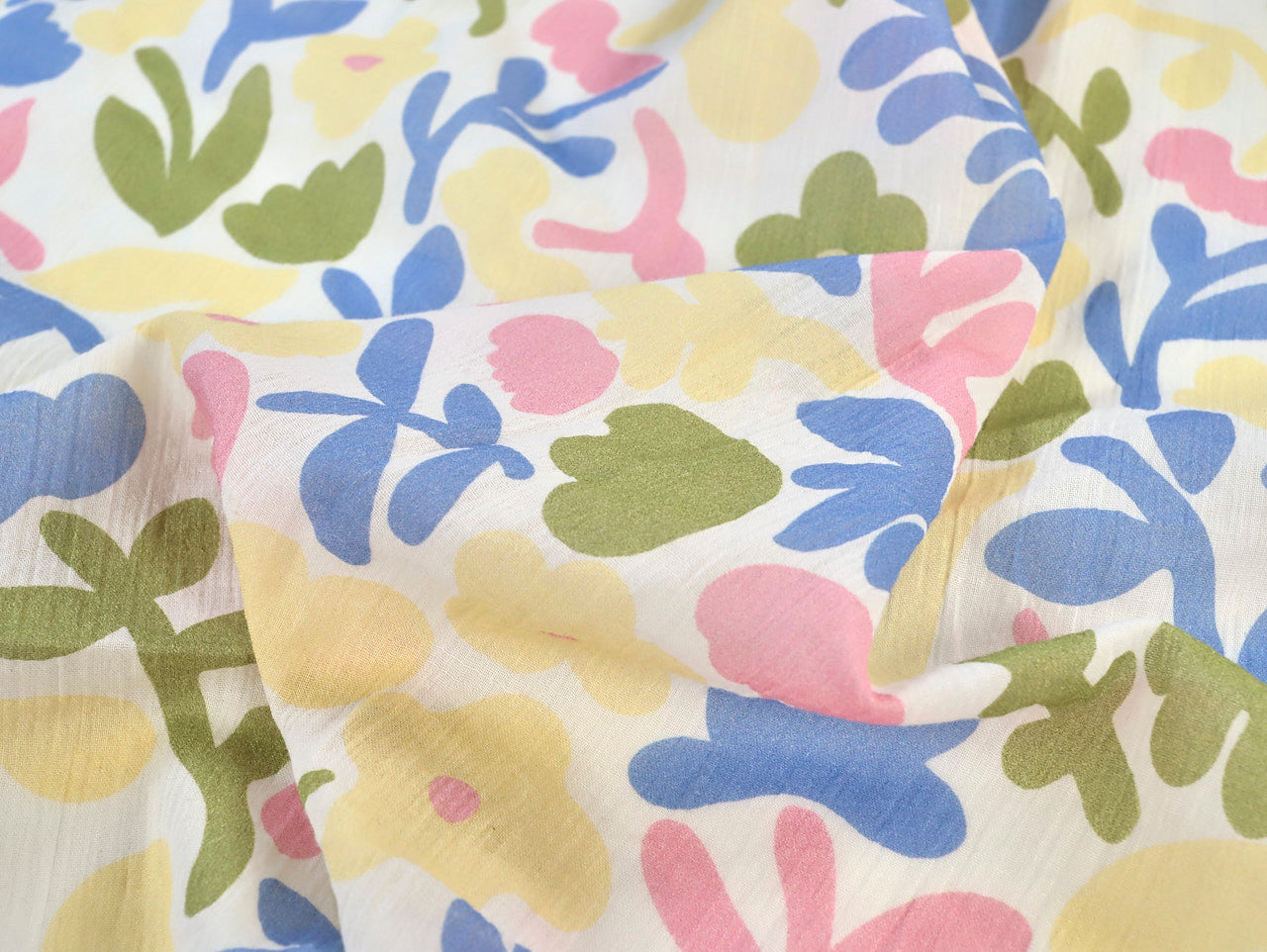 Ruth Floral Cotton - Cream