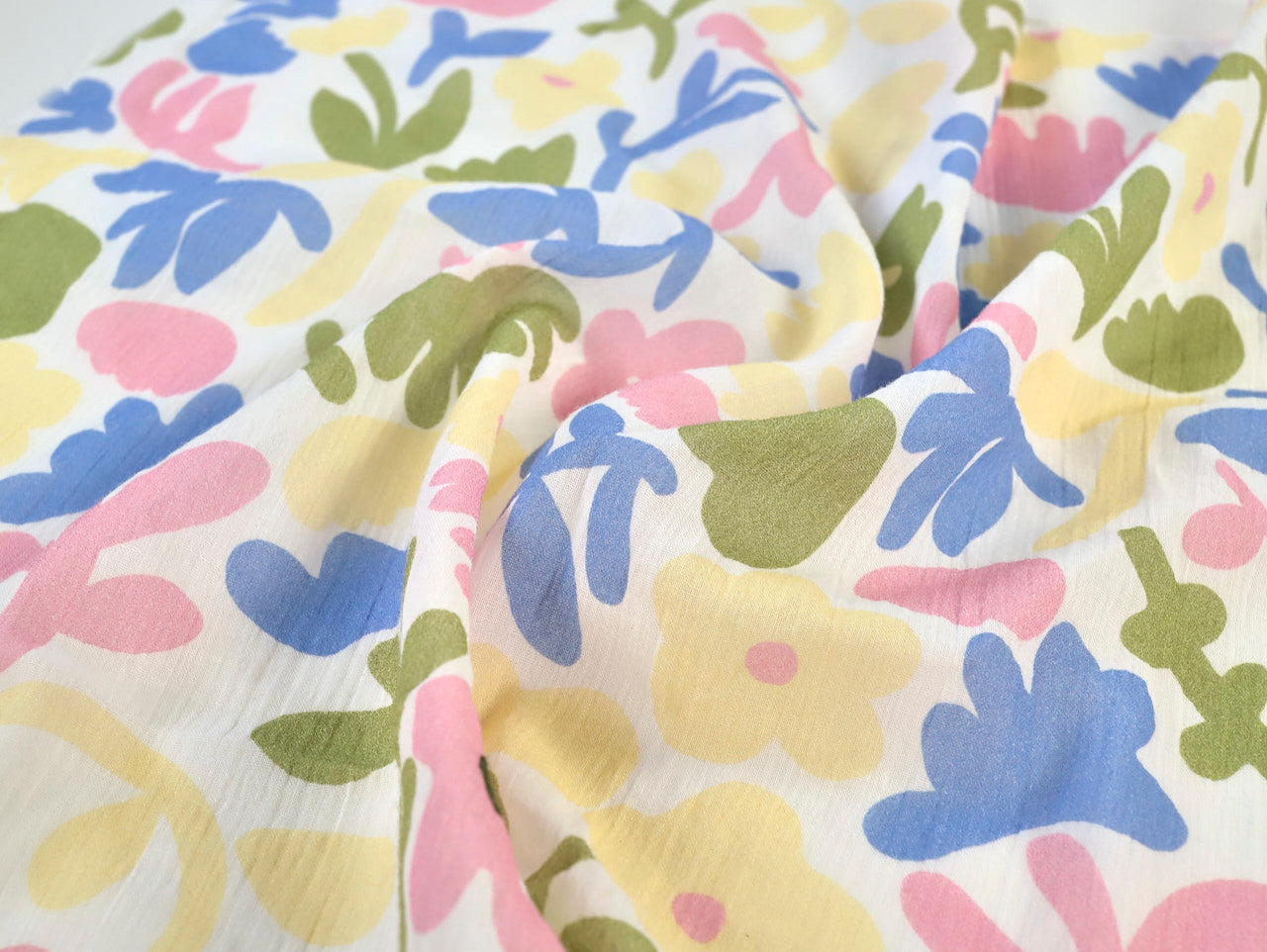 Ruth Floral Cotton - Cream