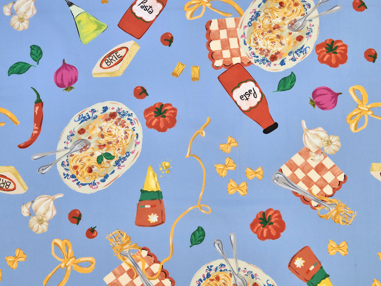 Pranzo Cotton Lawn - Blue