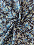 Kokka - Ripple Cotton Lawn in Indigo Berries
