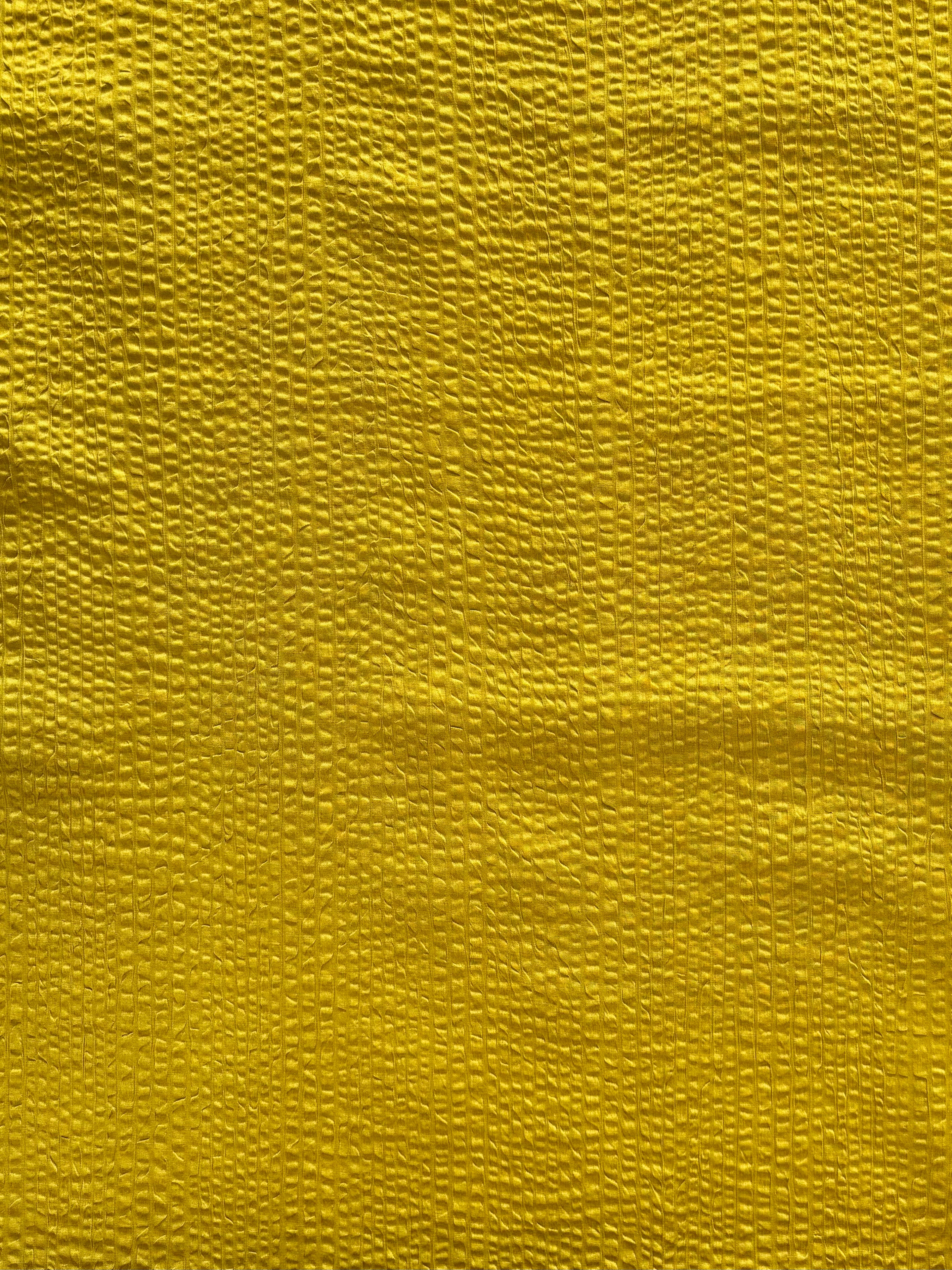 Cosmo - Ripple Cotton Lawn in Ochre