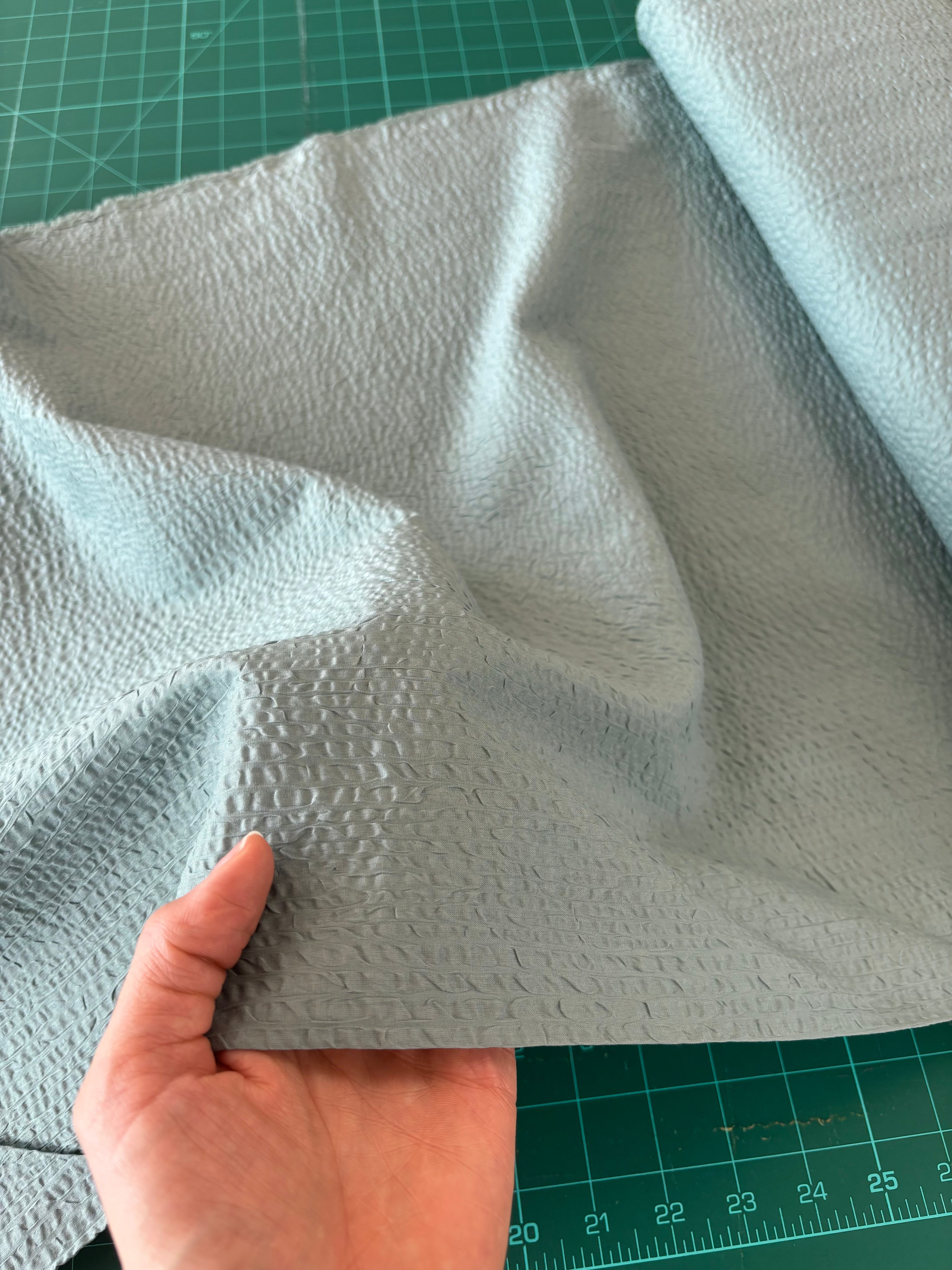 Cosmo - Ripple Cotton Lawn in Sky Blue