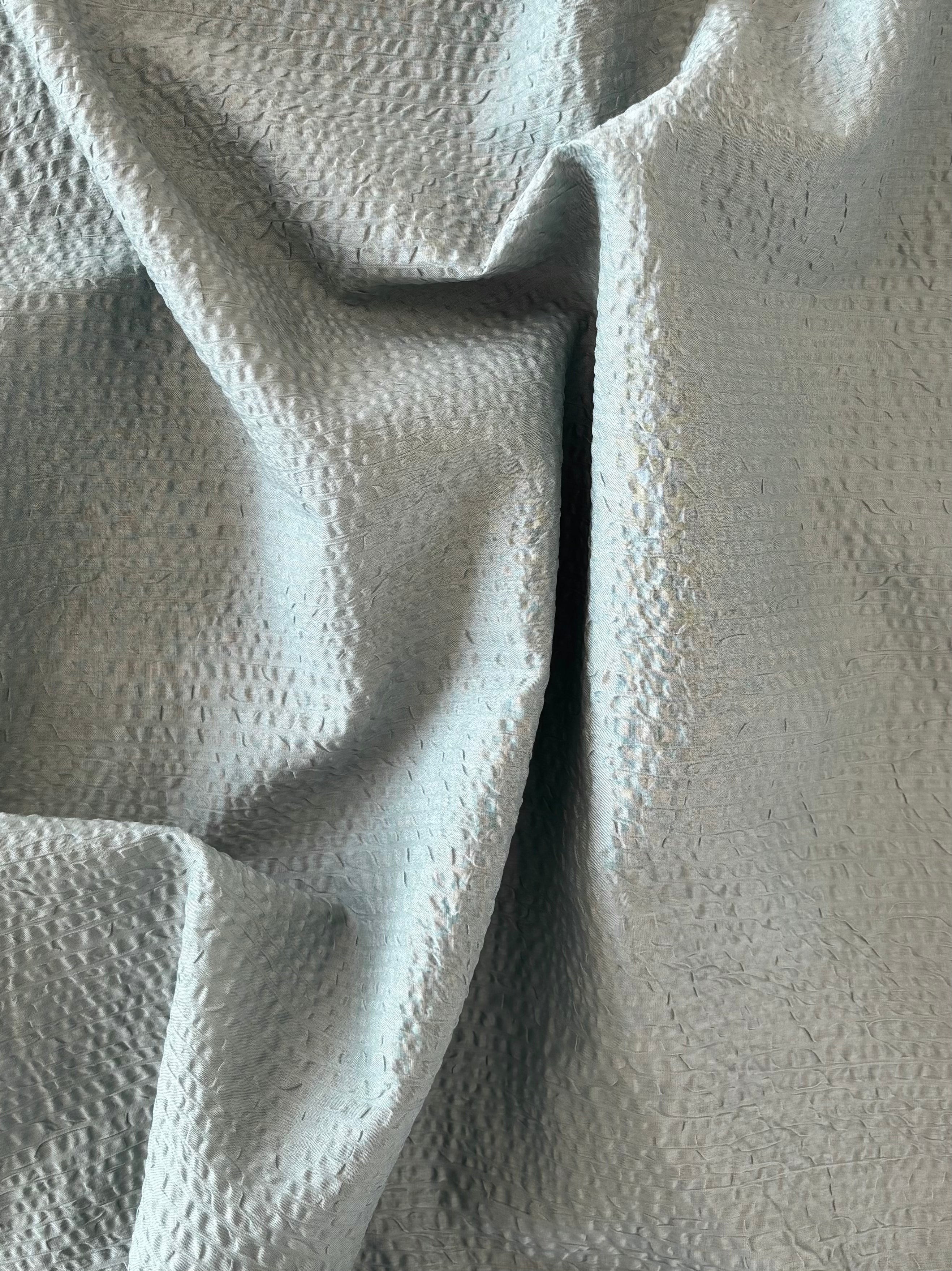 Cosmo - Ripple Cotton Lawn in Sky Blue
