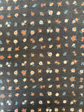 Hokkoh - 90s Blooms Brushed Cotton Viella (Black)