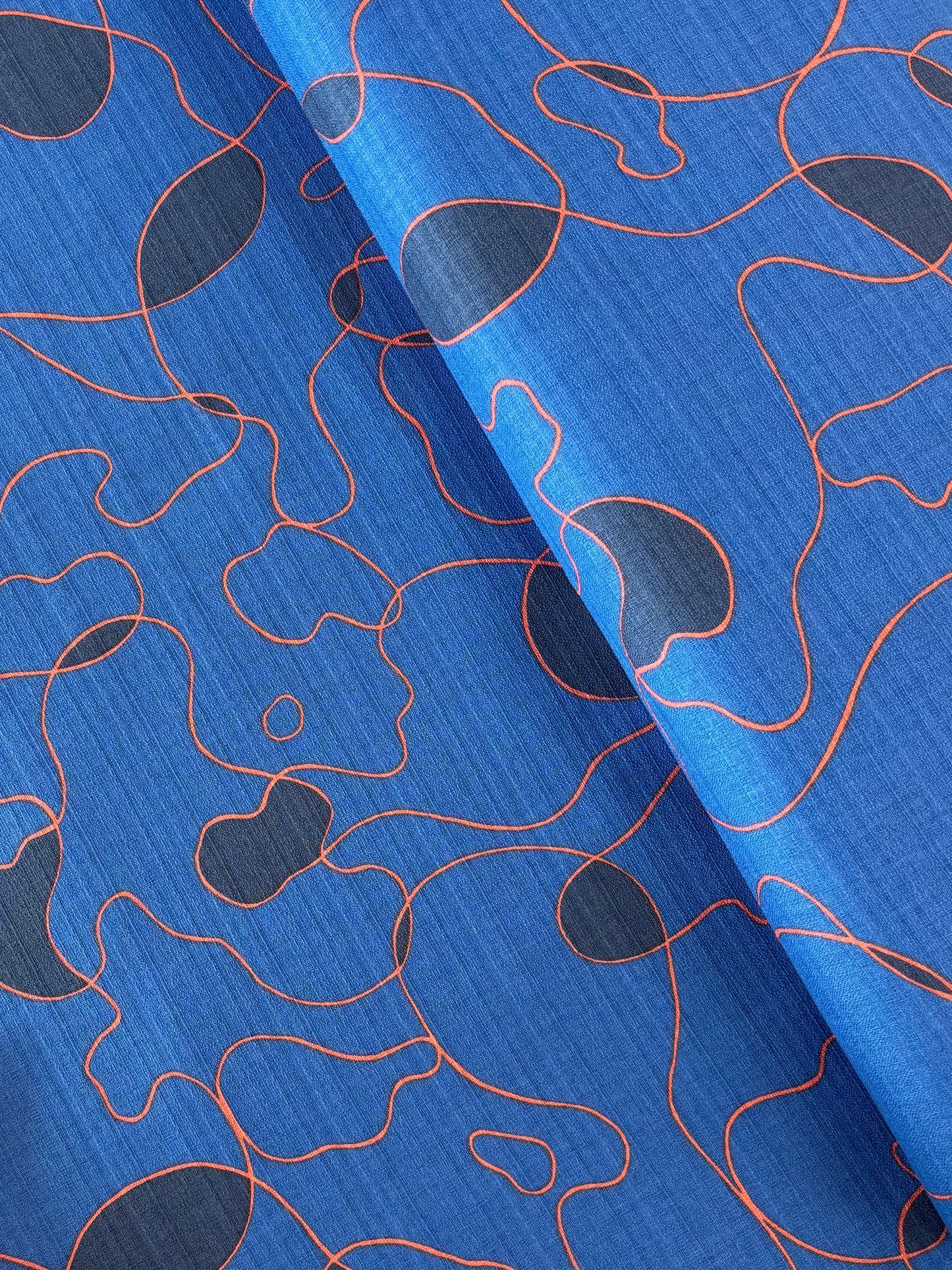 Hokkoh - Abstract String Cotton Barkcloth