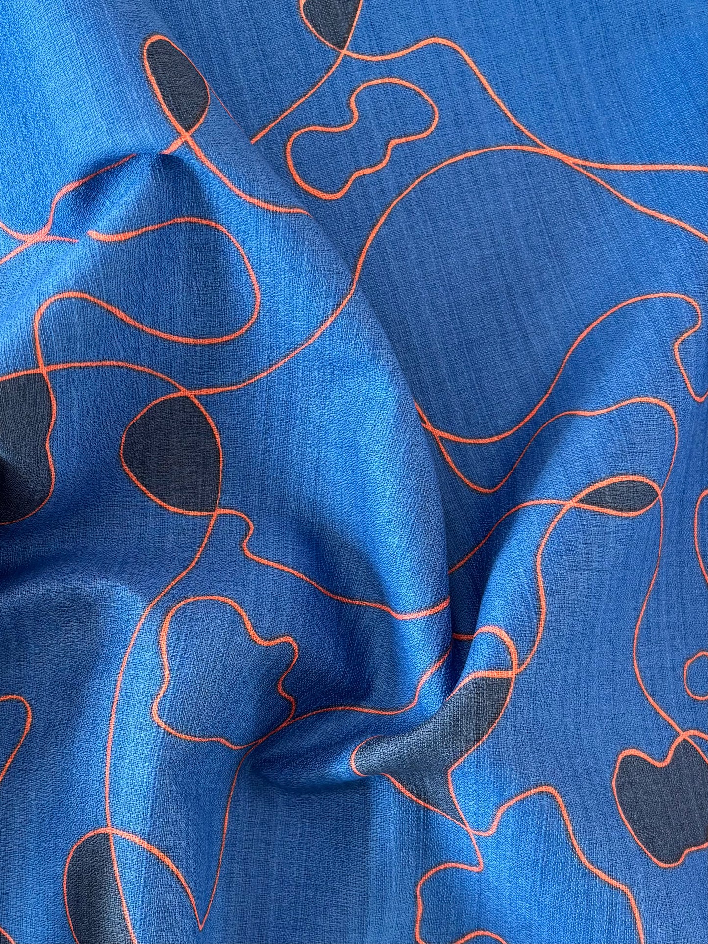 Hokkoh - Abstract String Cotton Barkcloth