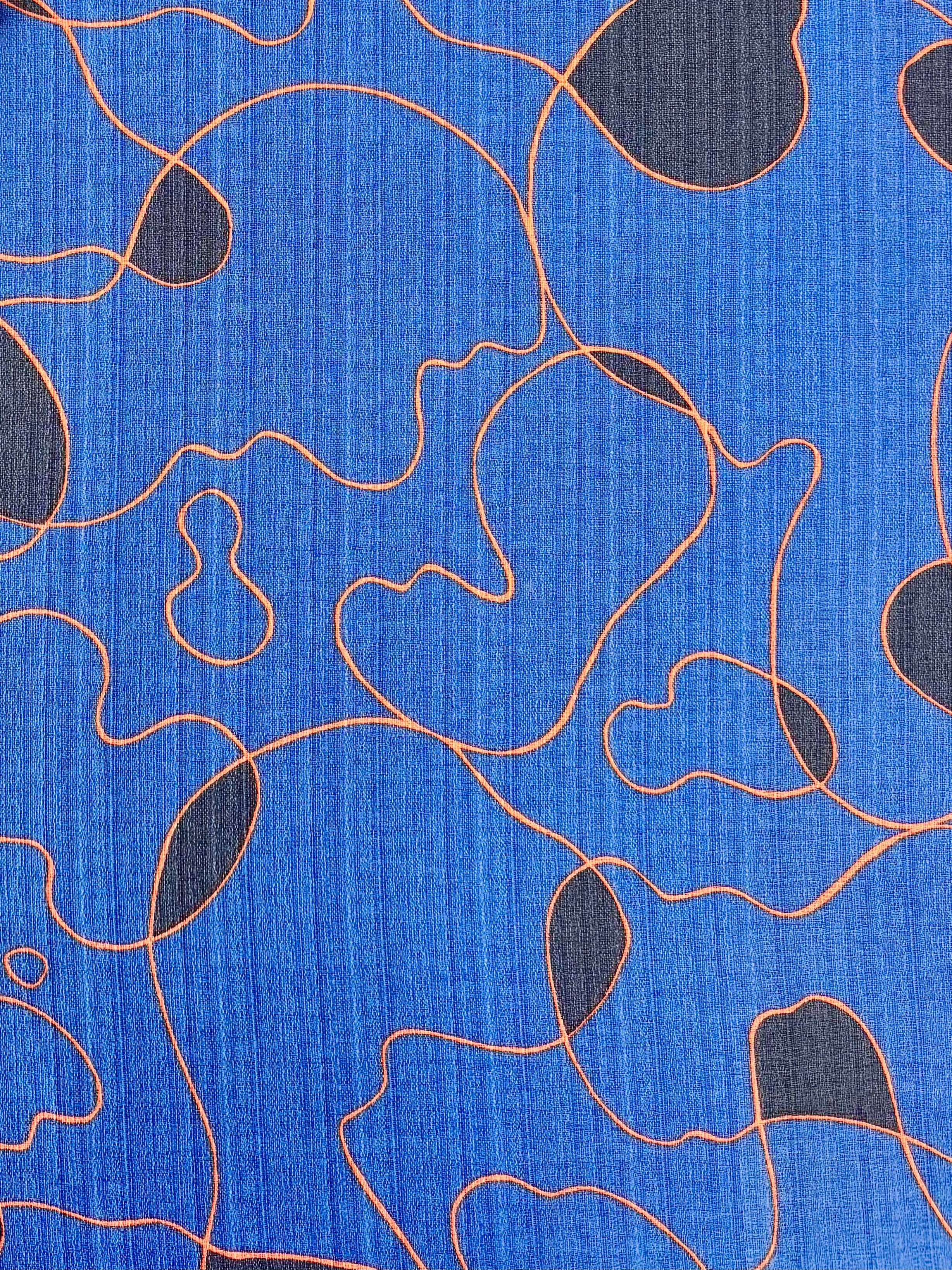 Hokkoh - Abstract String Cotton Barkcloth