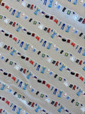 Hokkoh - Cats on a Laundry Line Cotton Lawn