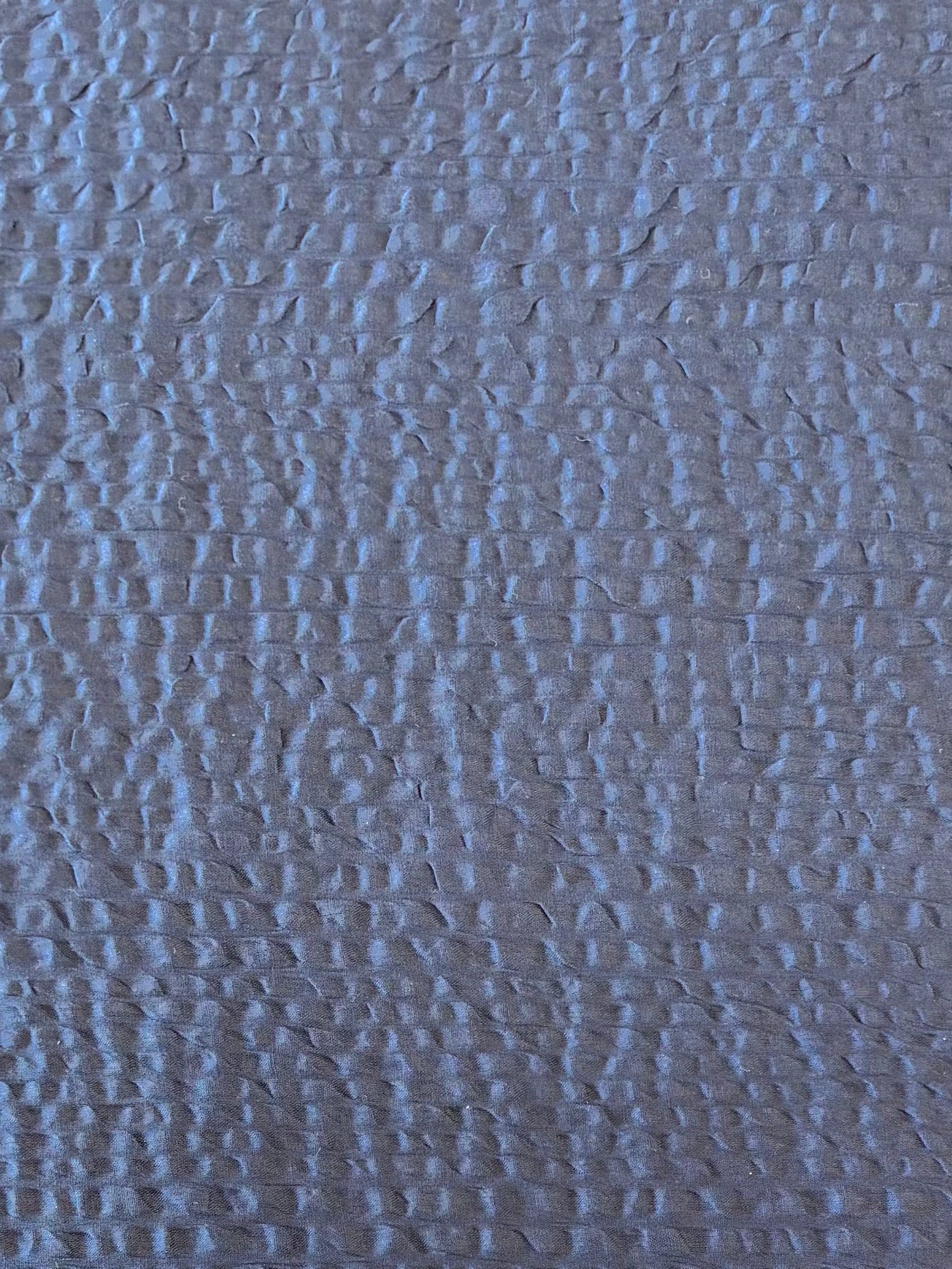 Cosmo - Ripple Cotton Lawn in Deep Navy