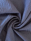 Cosmo - Ripple Cotton Lawn in Deep Navy