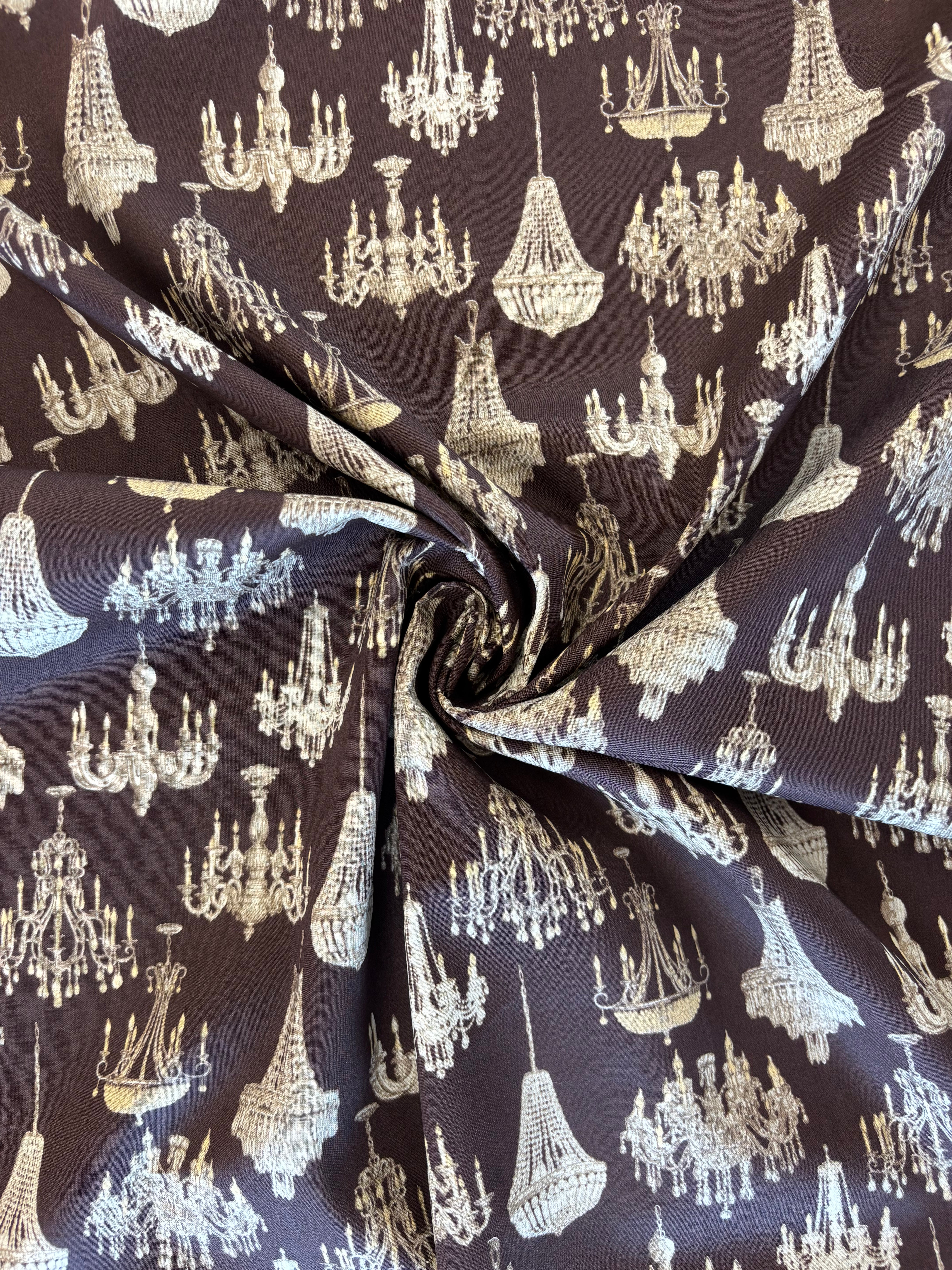 Hokkoh - Romantic Chandeliers Cotton Lawn