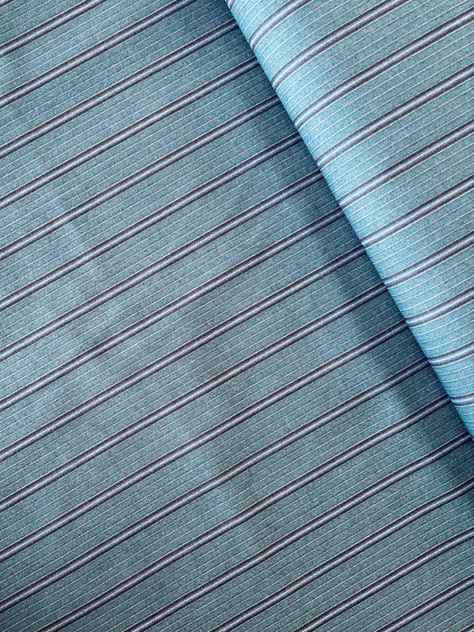 Hokkoh - Soft Cotton Stripe (Deep Green)