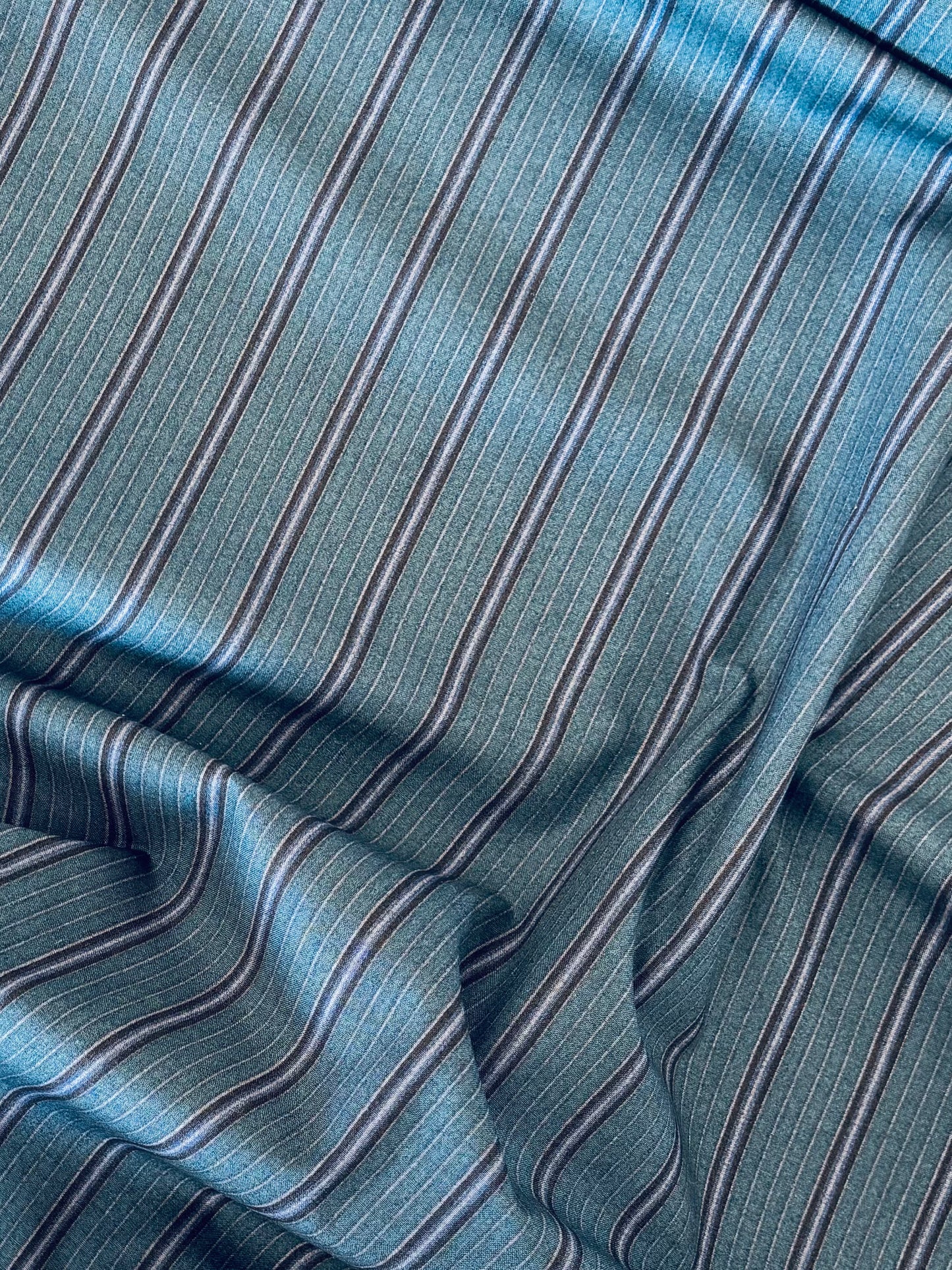 Hokkoh - Soft Cotton Stripe (Deep Green)
