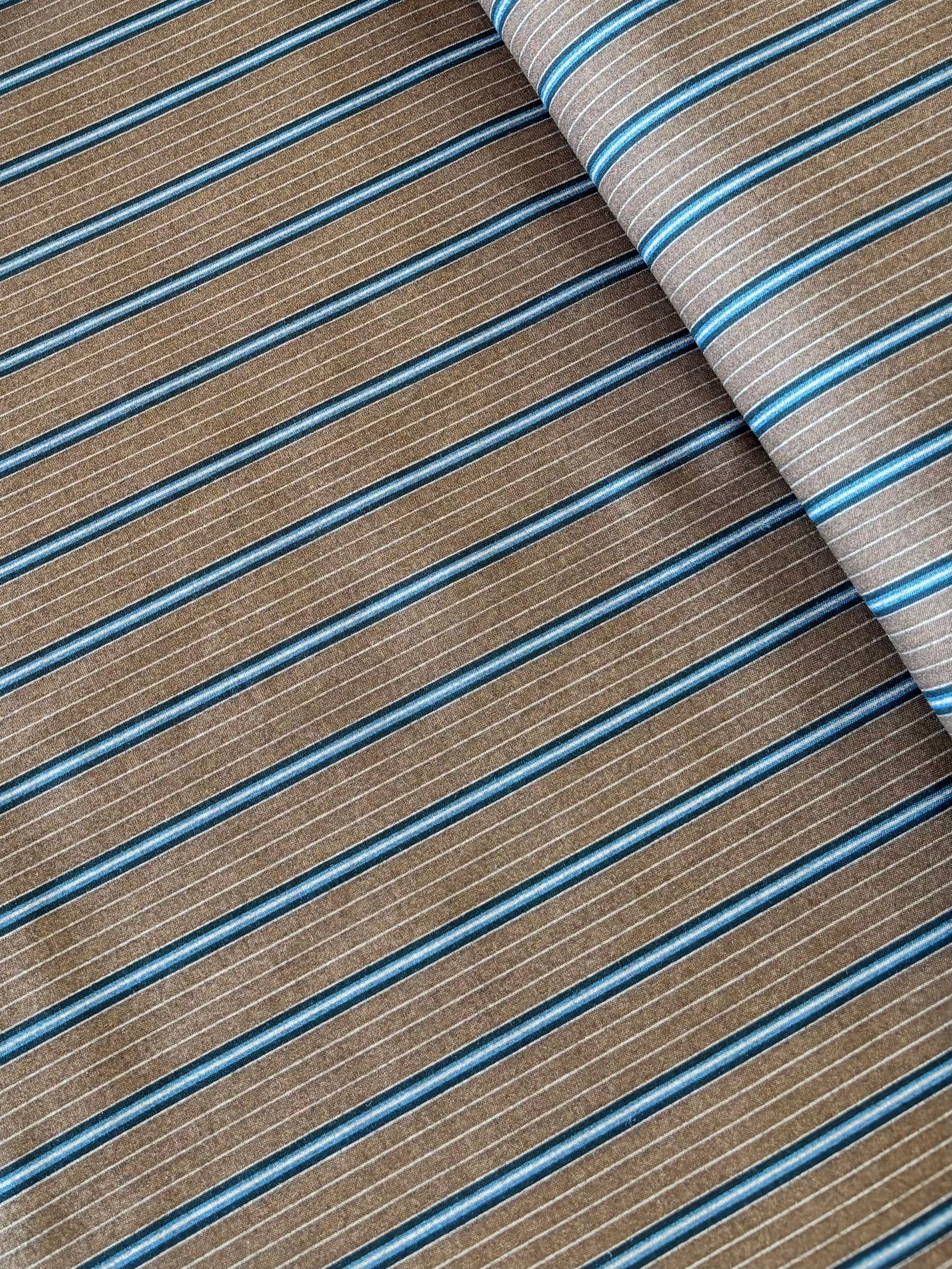 Hokkoh - Soft Cotton Stripe (Brown)