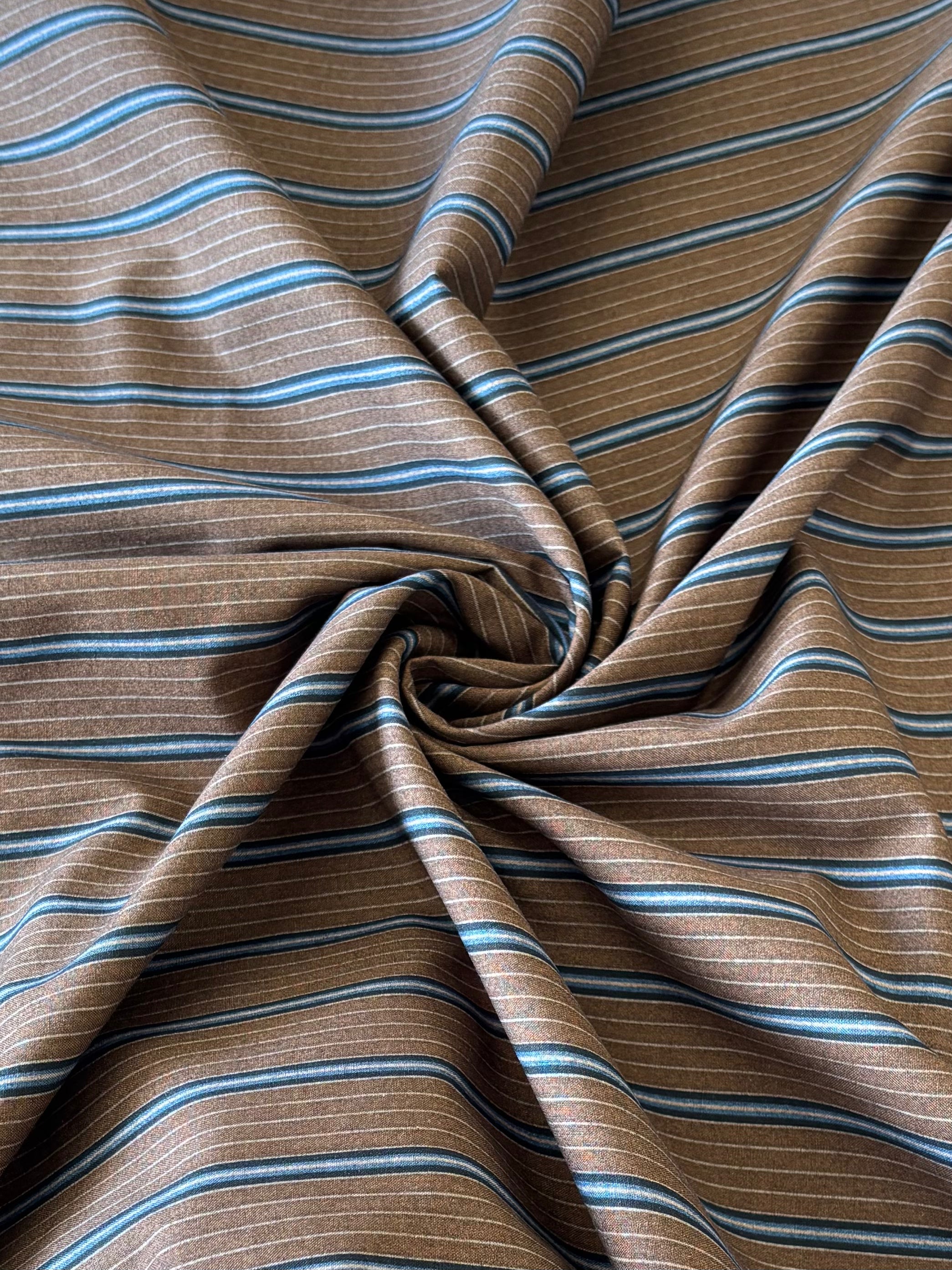 Hokkoh - Soft Cotton Stripe (Brown)