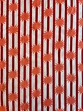 Indian Cotton Print - Solar Power (Peach)