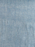 Handloom Cotton - Faded Blue Stripe