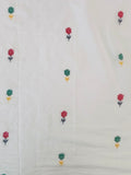 Jamdani Handloom Cotton - Dainty Flowers