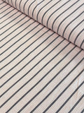 Handloom Cotton - Light Pink Stripe