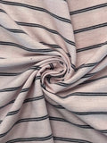 Handloom Cotton - Light Pink Stripe
