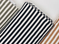 Yarn Dyed Stripe Rib - Cinnamon