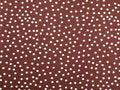 Vivian Spot Viscose Crepe - Mocha