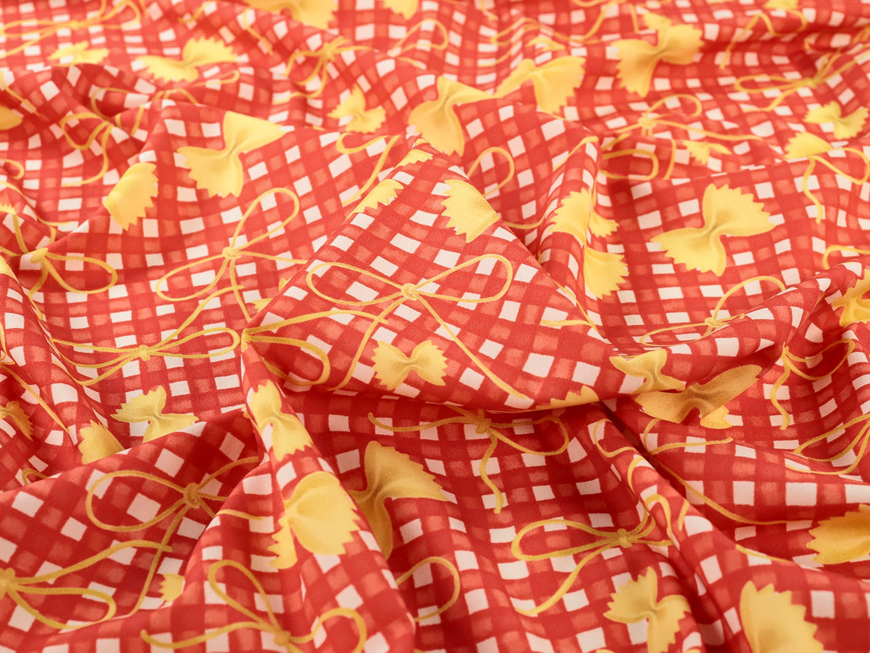 Farfalle Gingham Cotton Poplin