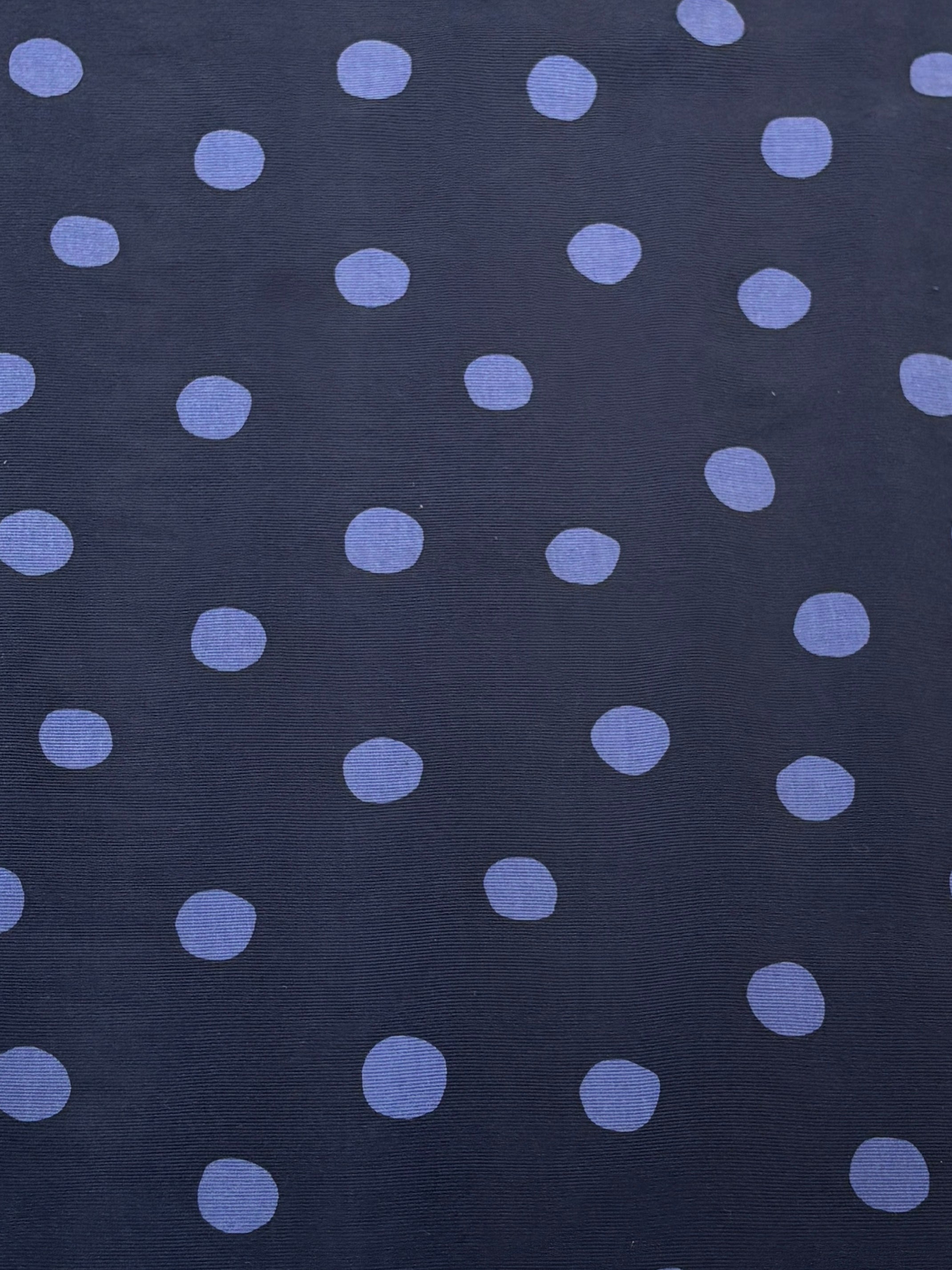 Babywale Polka Dot Corduroy - Deep Blue
